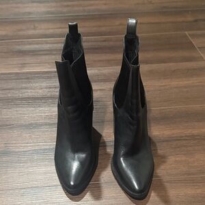 Steve Madden Black Heeled Boots